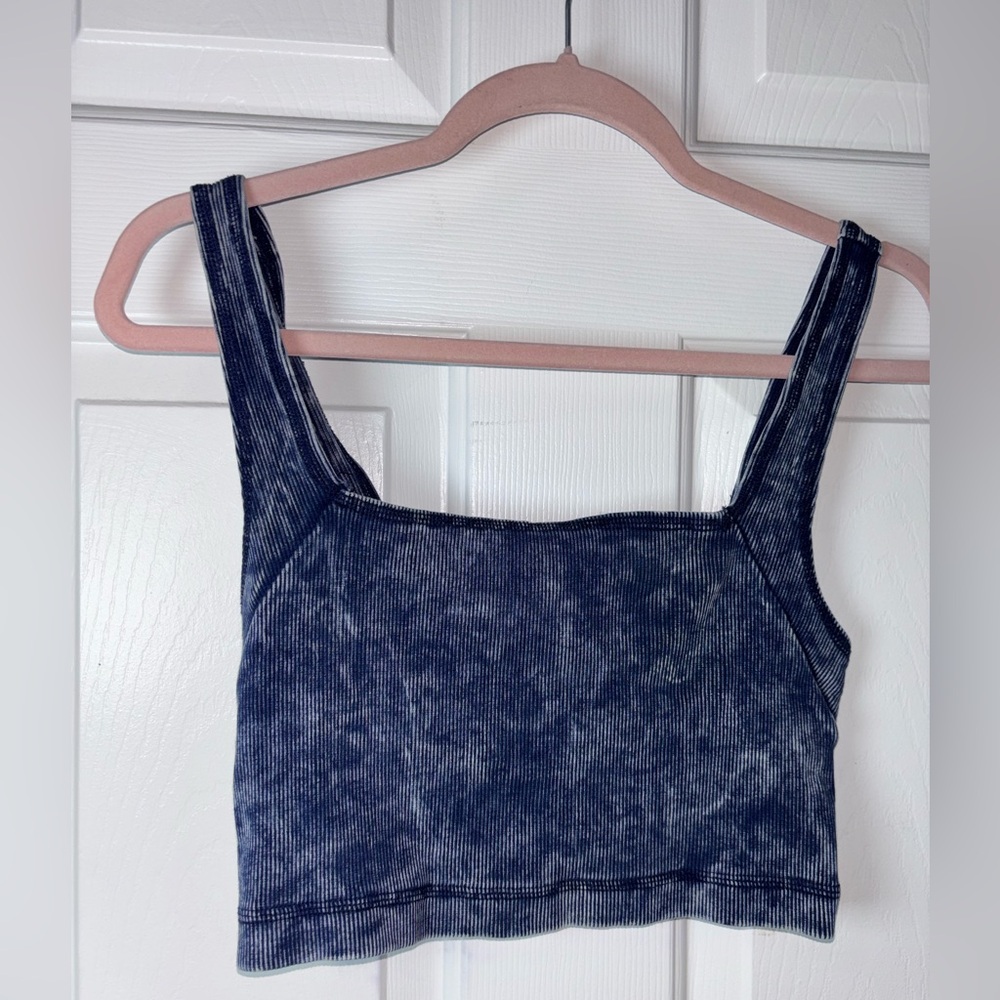 Out from Under ultra-cropped tank top super-soft and stretchy ribbed knit fabric